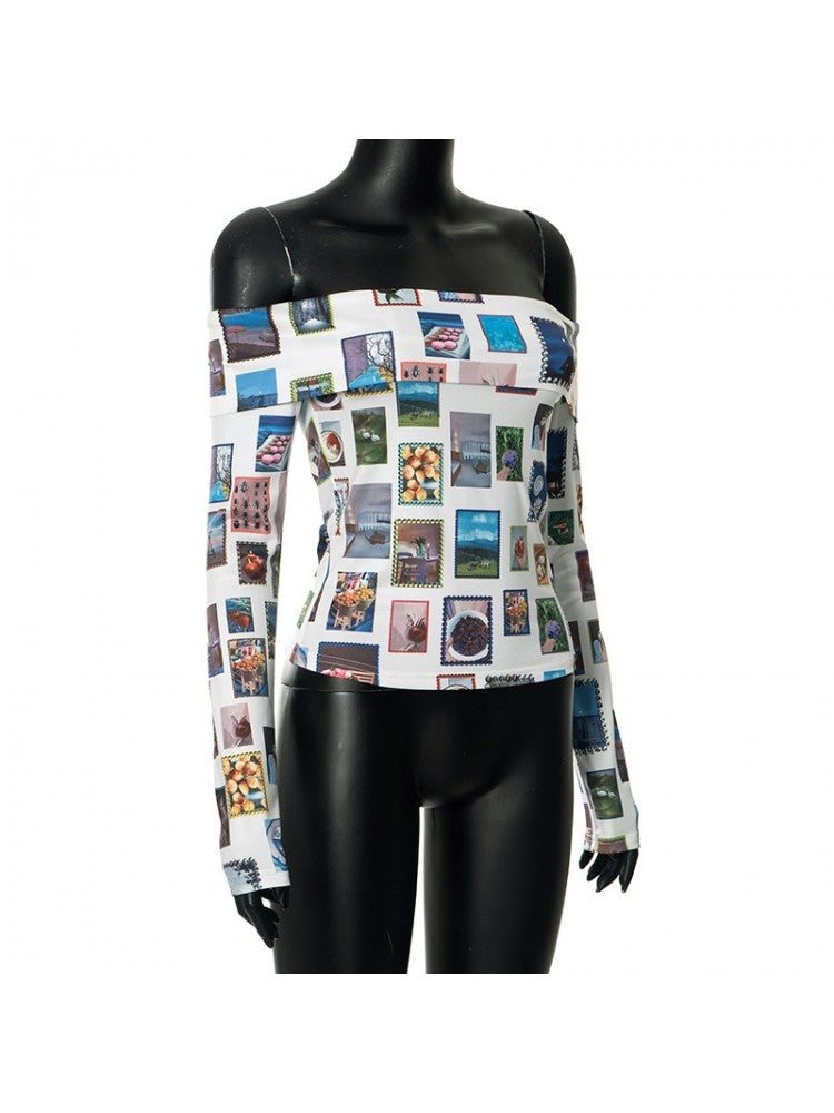 Picture Frame Long Sleeve Top